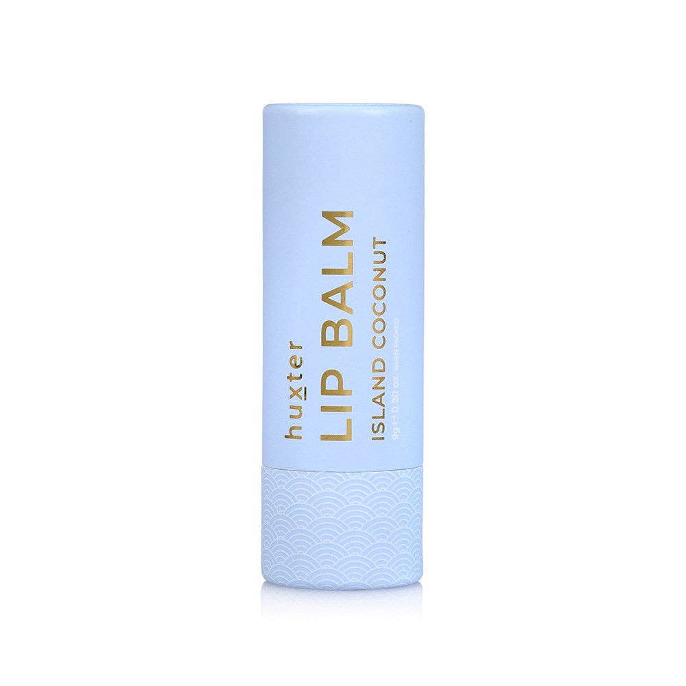 Huxter - Lip Balm - Island Coconut - Pale Blue - 9gm