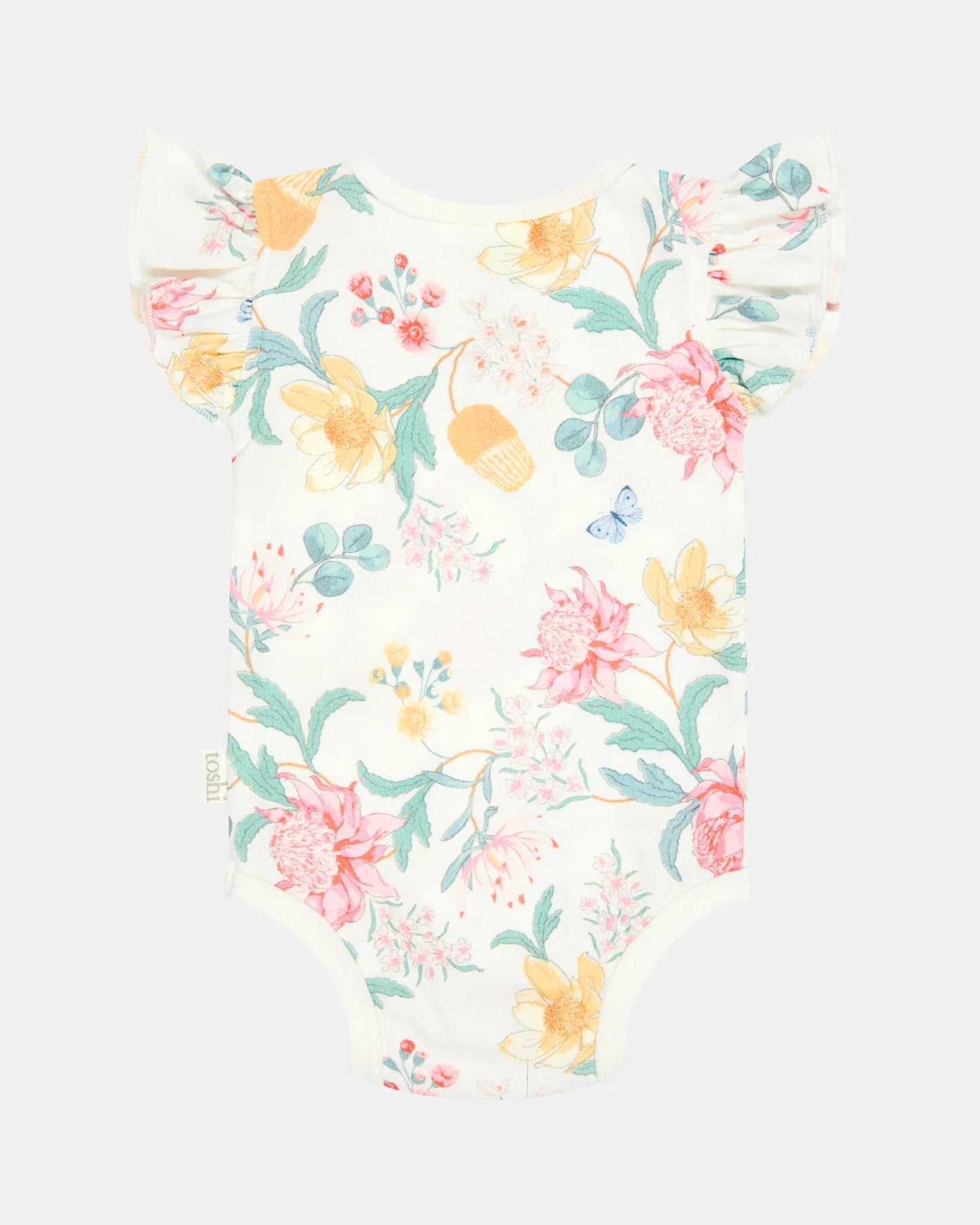Toshi - Onesie S/S Matilda - Waratah Dawn
