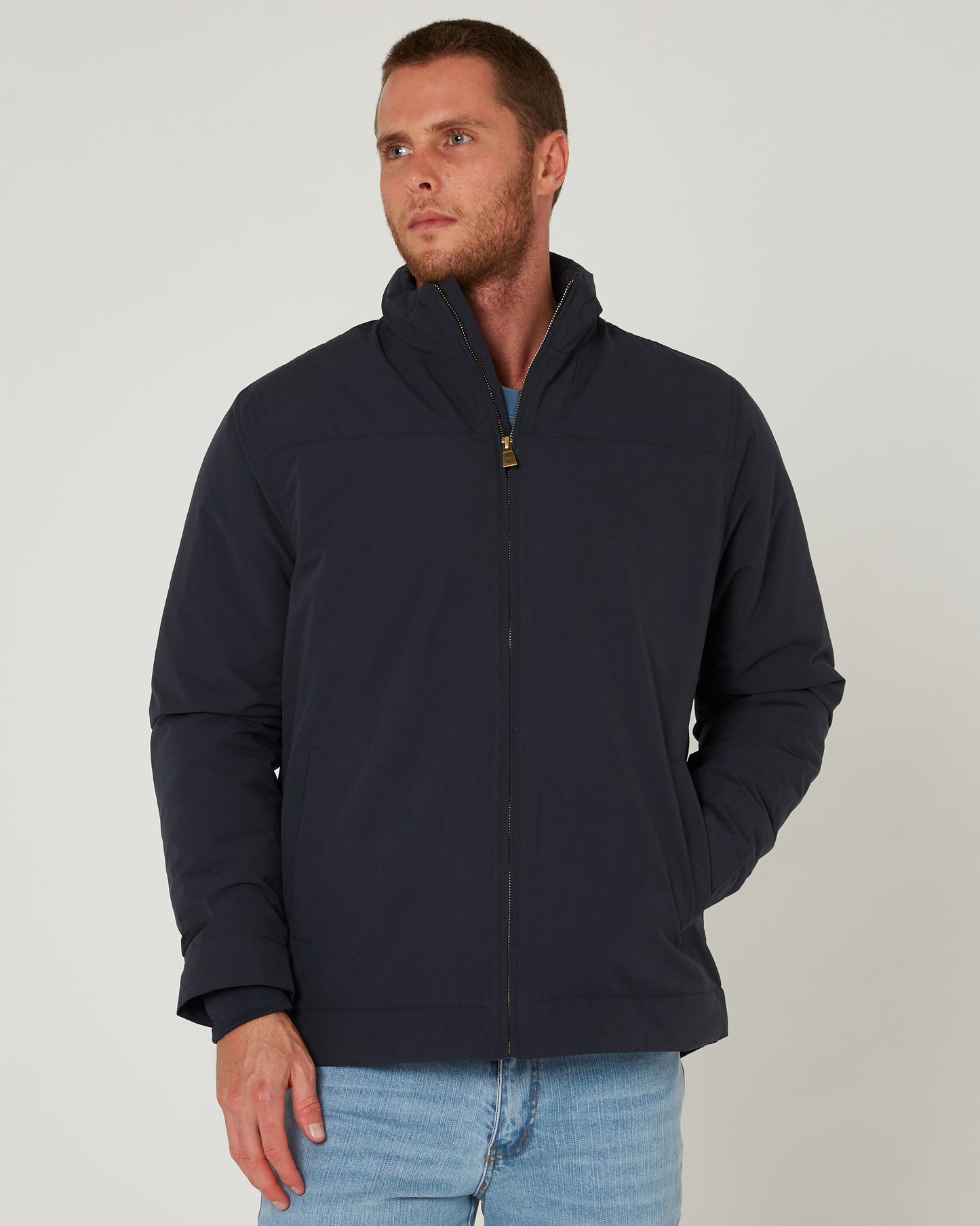 Pilbara - Mens Quilted Jacket - Ink Navy