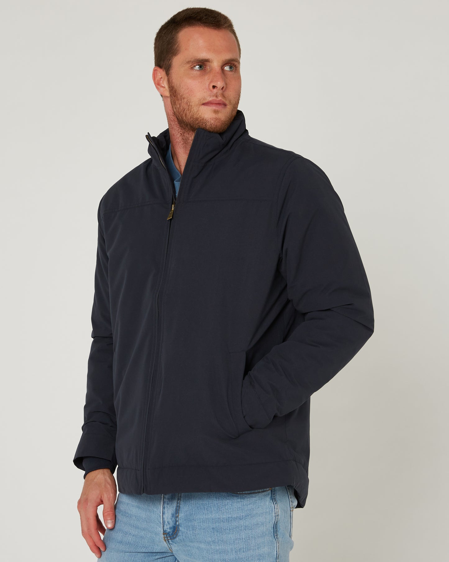 Pilbara - Mens Quilted Jacket - Ink Navy