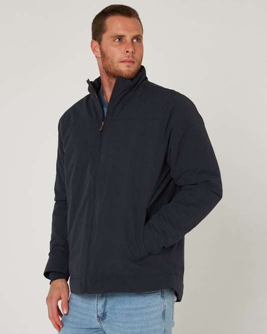 Pilbara - Mens Quilted Jacket - Ink Navy
