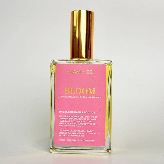 Miami + Co -  100ml Bloom Bath & Body Oil