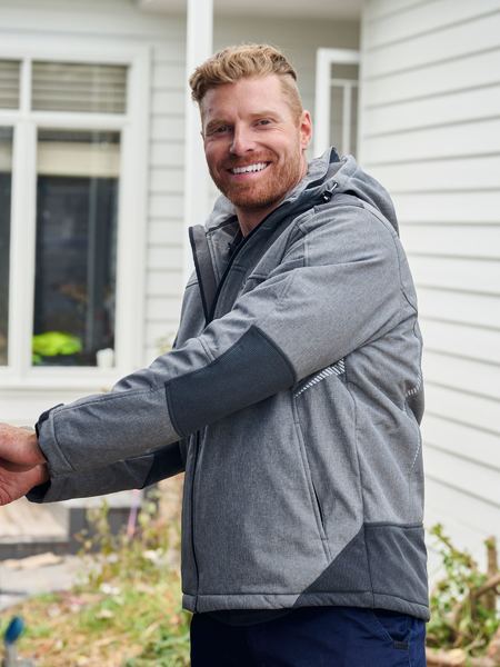 Bisley - Flex & Move™ Shield Jacket - Charcoal