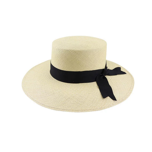 AOM - Ashbury - Brisa Boater 9.5cm Brim - Natural