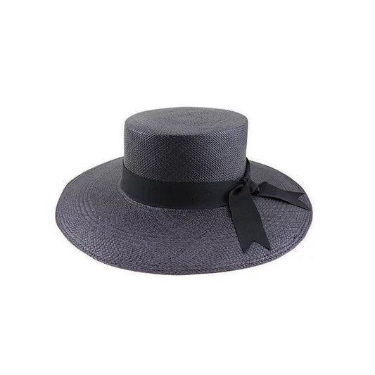 AOM - Ashbury - Brisa Boater 9.5cm Brim - Navy