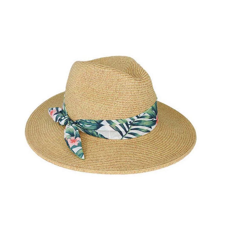 AOM - Larissa Braided Fedora - Assorted Colours  - One Size