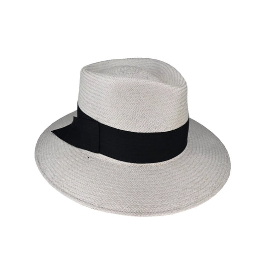 AOM - Maddison - Ladies Cuenca Fedora - 8cm Brim - Dove