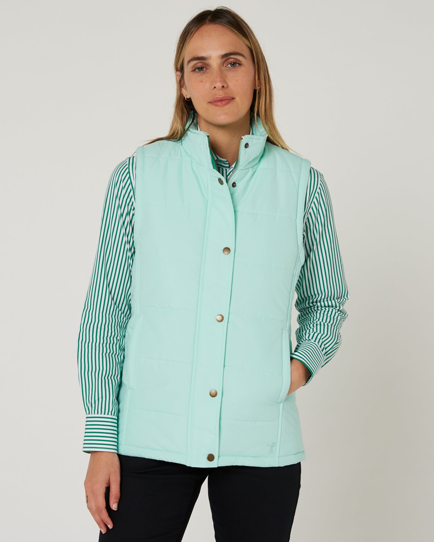 Pilbara - Womens Vest - Beach Glass