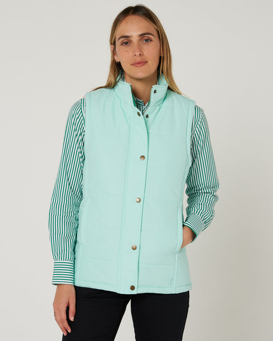 Pilbara - Womens Vest - Beach Glass
