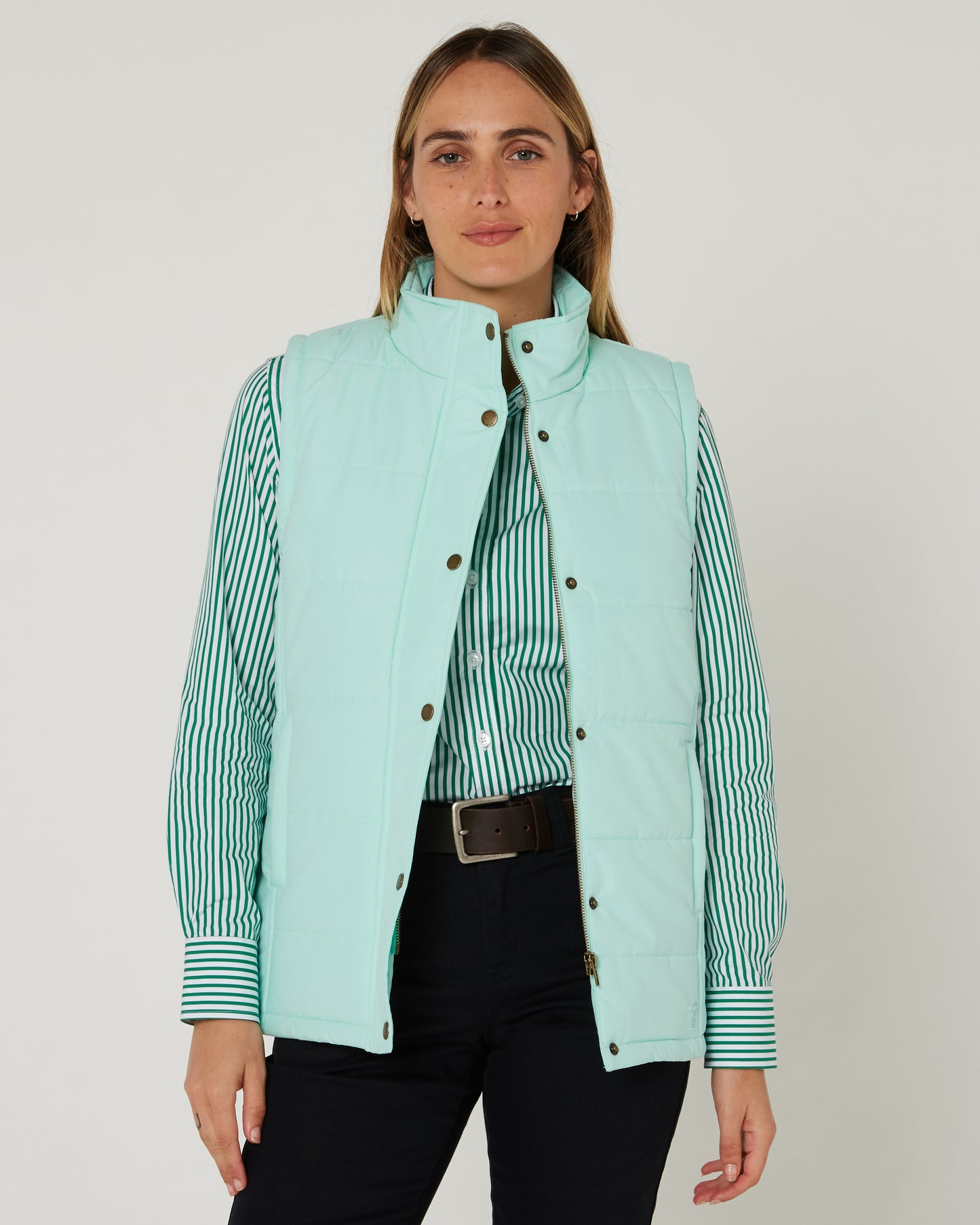 Pilbara - Womens Vest - Beach Glass