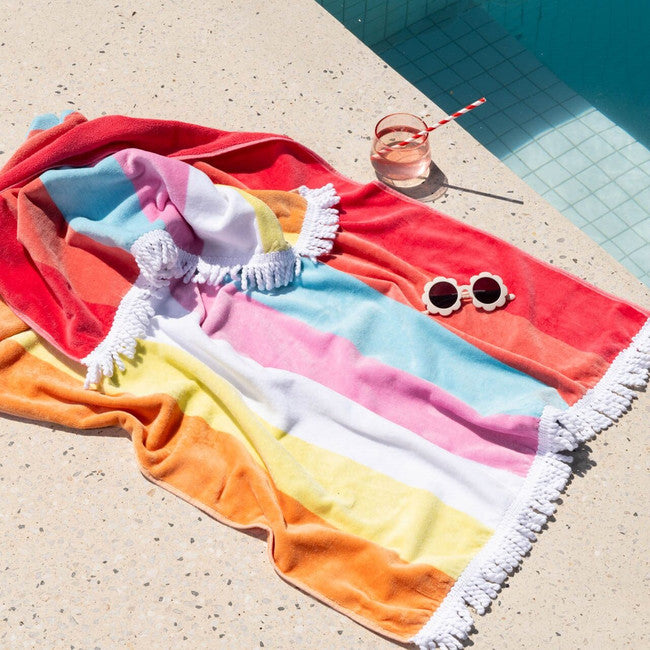 Canningvale - Como Medium Beach Towel - Sherbert