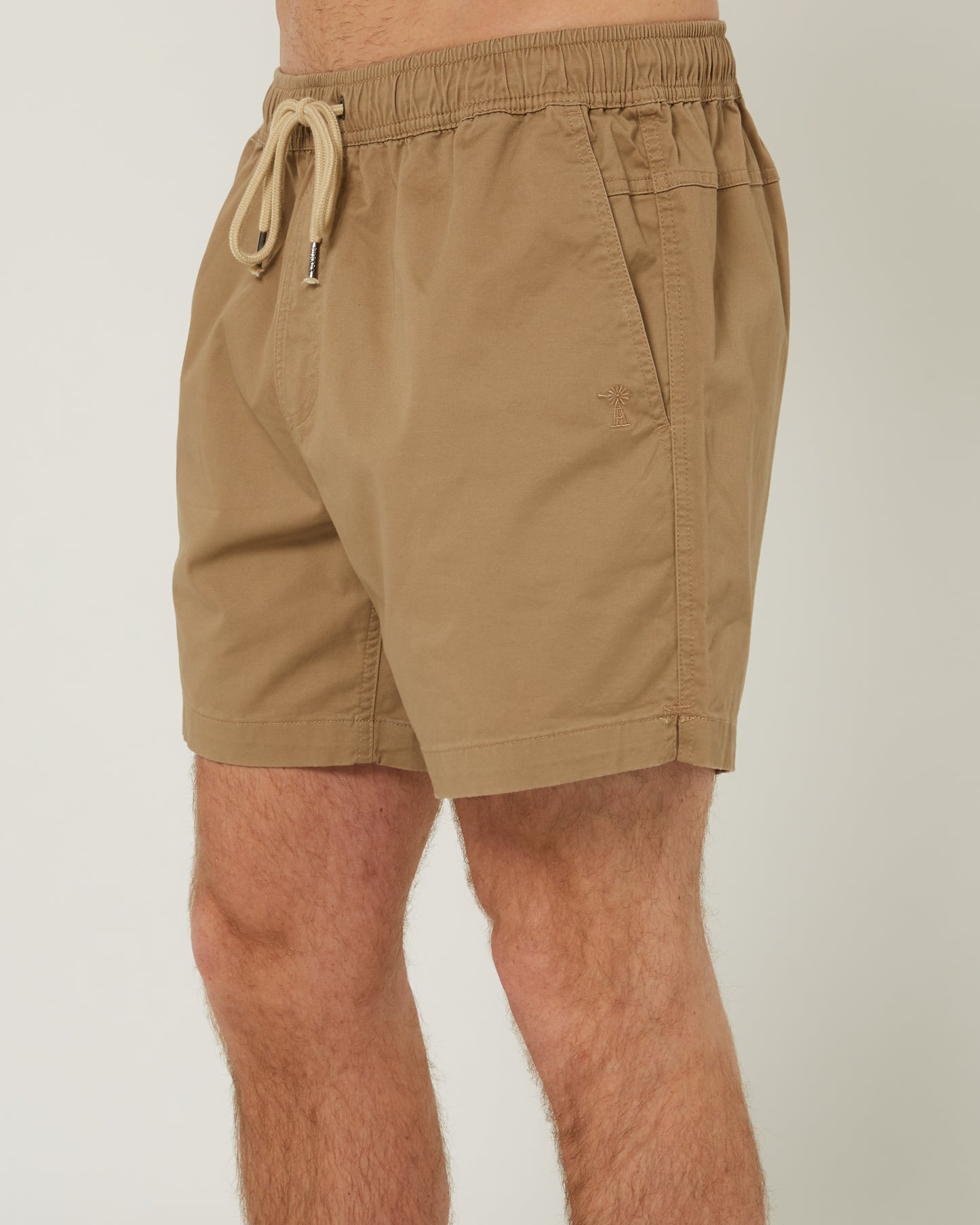 Pilbara - Mens Cotton Stretch Walk Short - Caramel