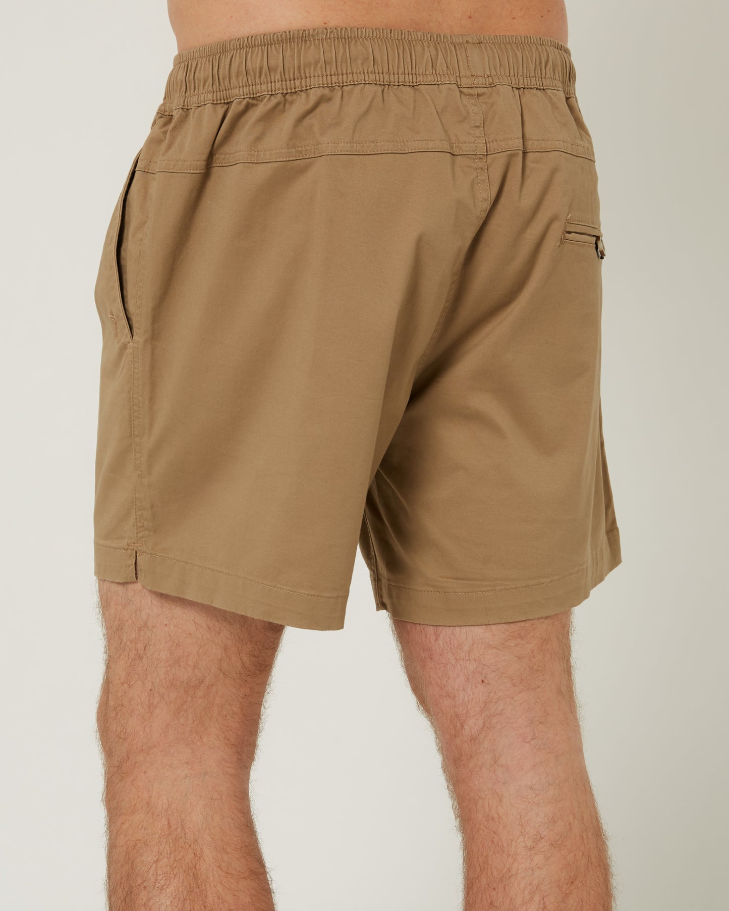 Pilbara - Mens Cotton Stretch Walk Short - Caramel