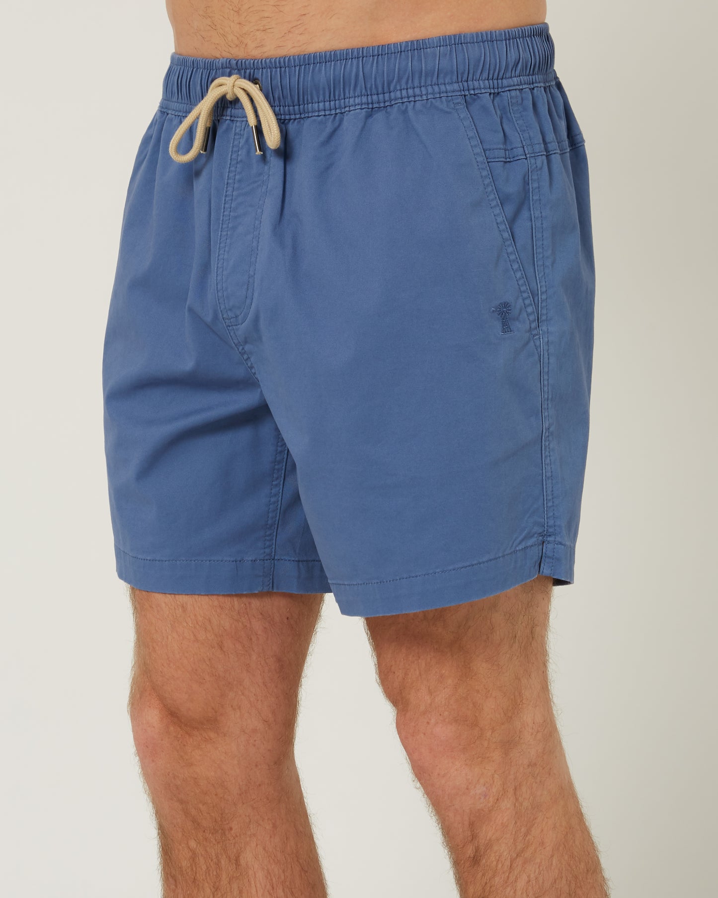 Pilbara - Mens Cotton Stretch Walk Short - Copen Blue