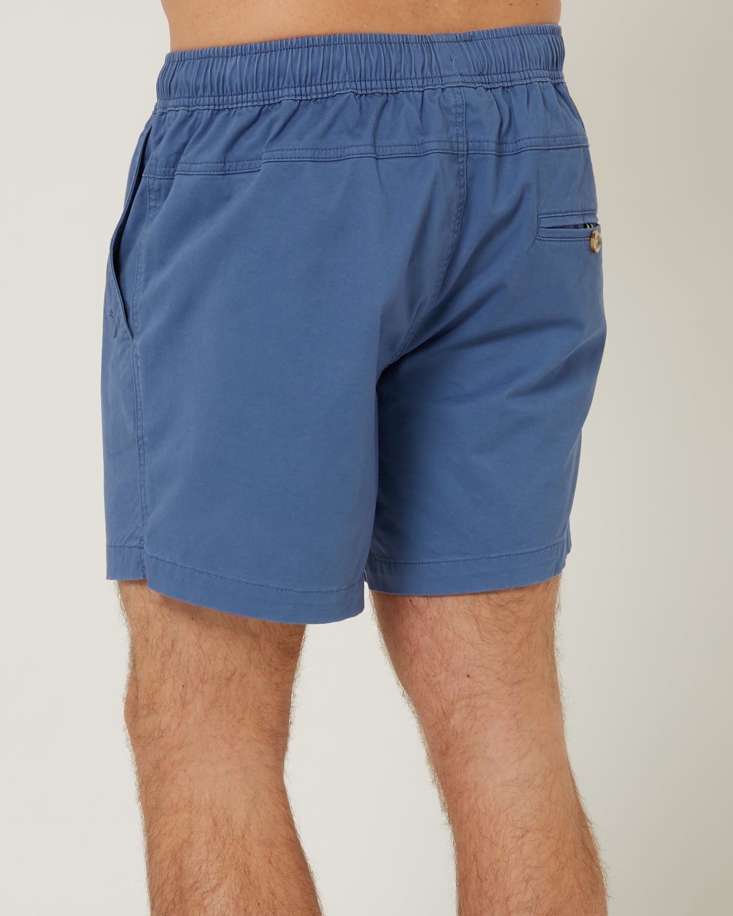 Pilbara - Mens Cotton Stretch Walk Short - Copen Blue
