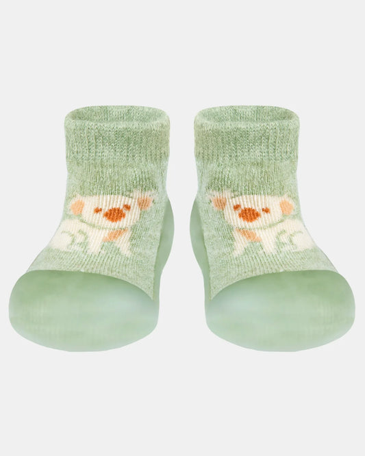 Toshi - Organic Hybrid Walking Socks - Storytime  - Koala
