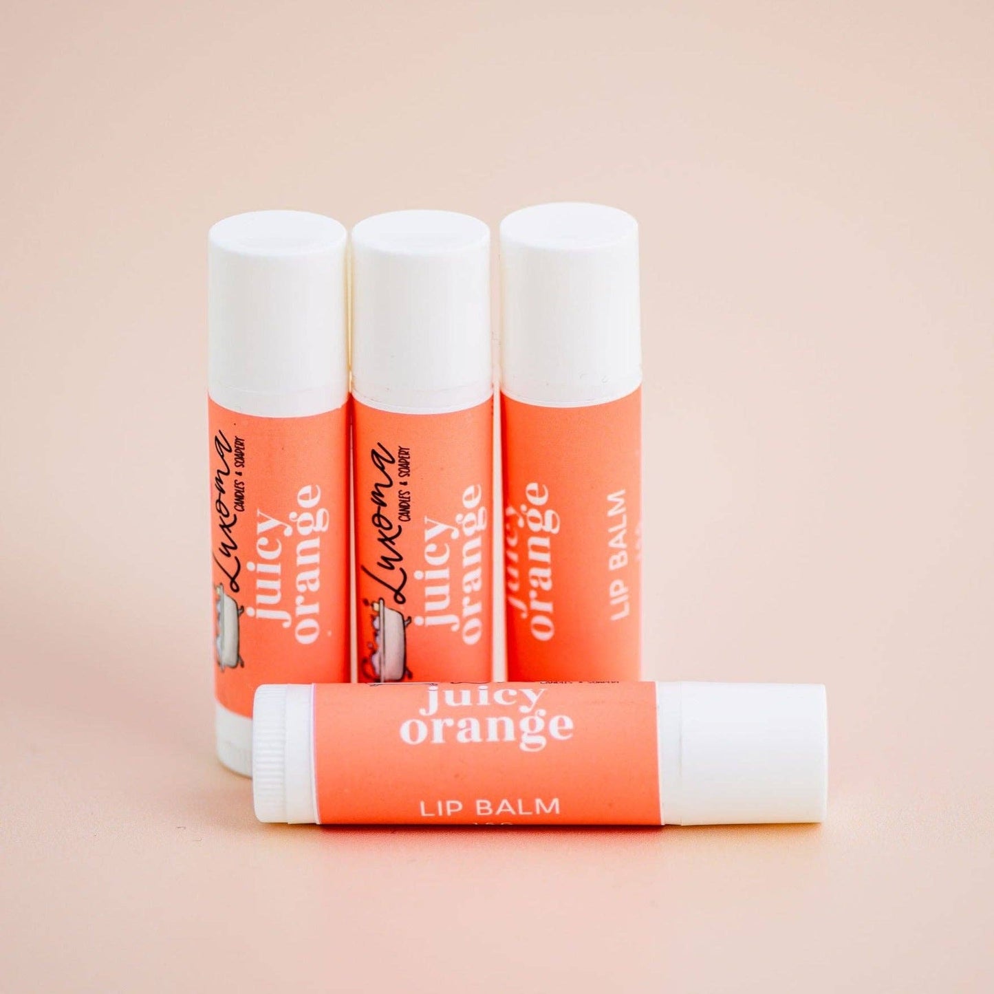 COMING SOON... Luxoma - Juicy Orange Flavoured Lip Balm