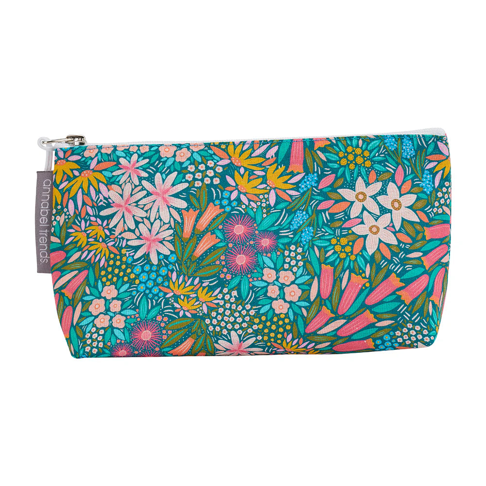 Cosmetic Bag - Cotton - Small - Field of Flowers