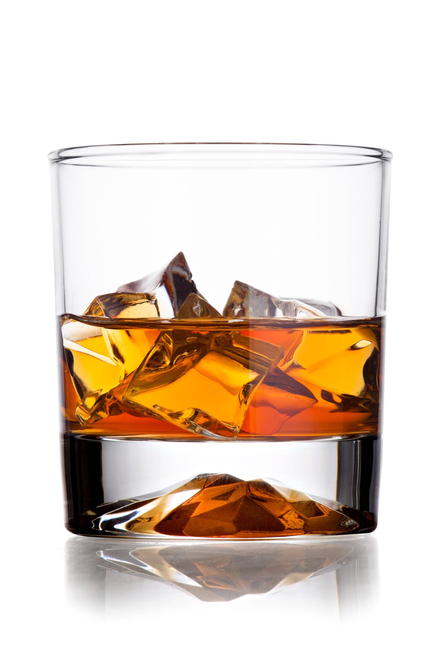 Bezrat -Whiskey Decanter & 4 Whiskey Glasses Set Airtight Stopper