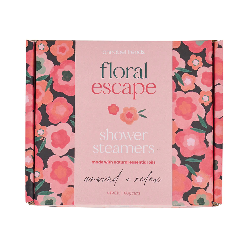 Annabel Trends - Shower Steamer Gift Box - Floral Escape 4pack