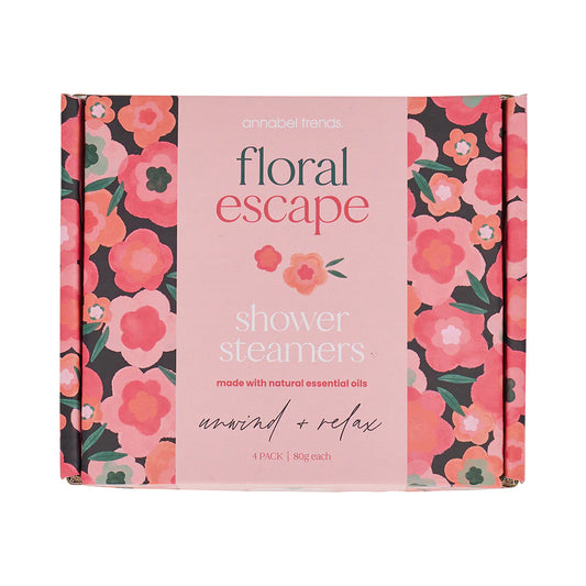 Annabel Trends - Shower Steamer Gift Box - Floral Escape 4pack