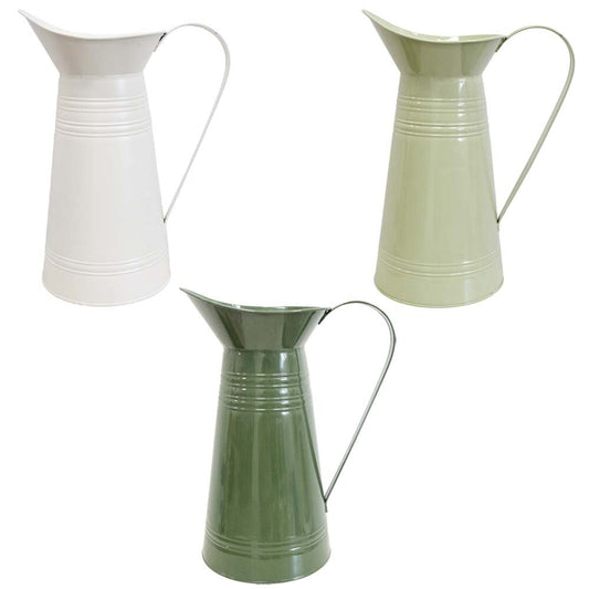 Lavida - Pitcher - Ivory/Moss - Assorted