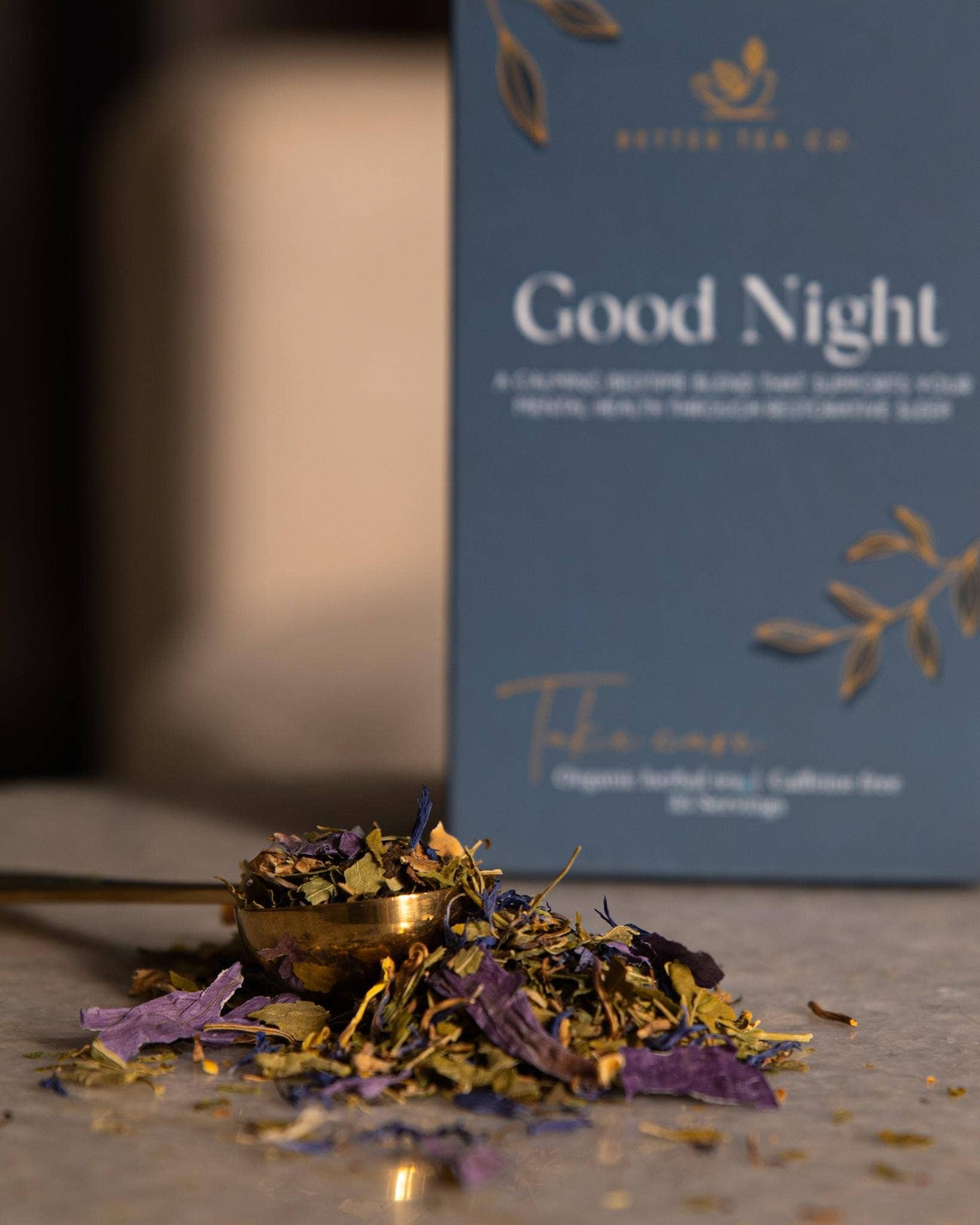 Better Tea Co. - Good Night Wellness Tea Bulk 500gm - 60g Box