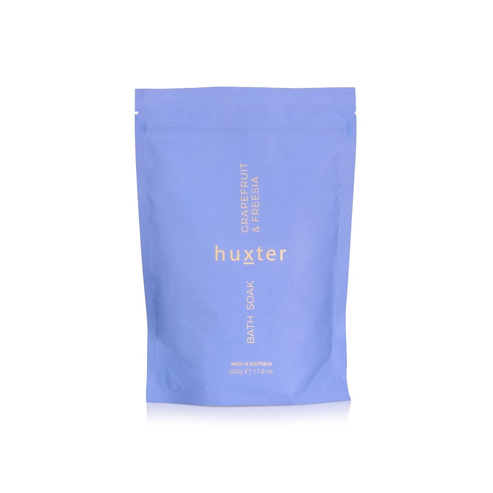 Huxter - Bath Soak - Grapefruit & Freesia - 500gm