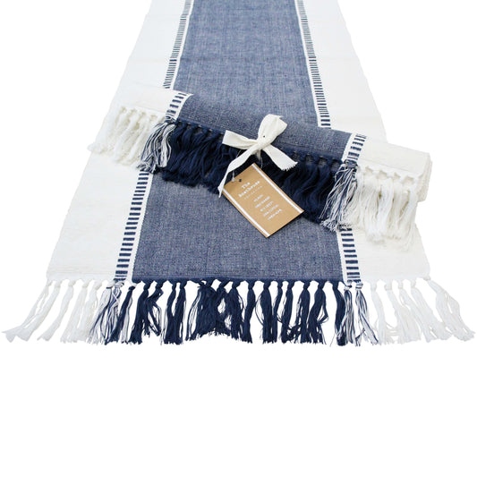 Lavida - Table Runner Atlanta - Navy