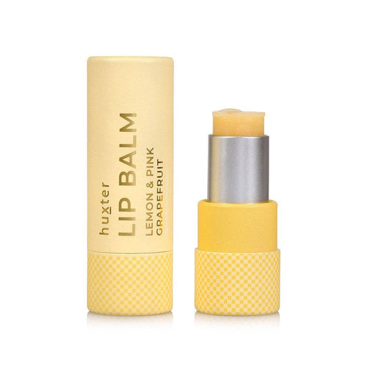 Huxter - Lip Balm - Lemon & Pink Grapefruit - Pale Yellow - 9gm