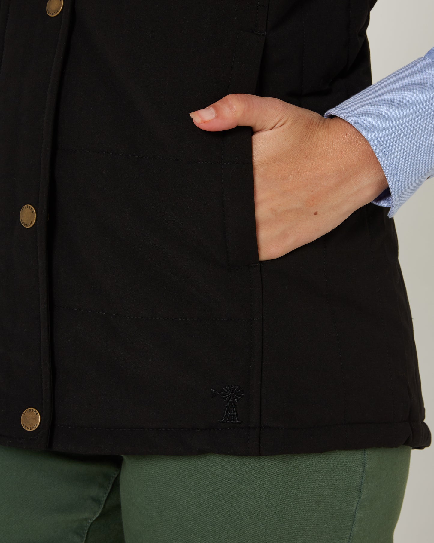 Pilbara - Womens Vest - Black