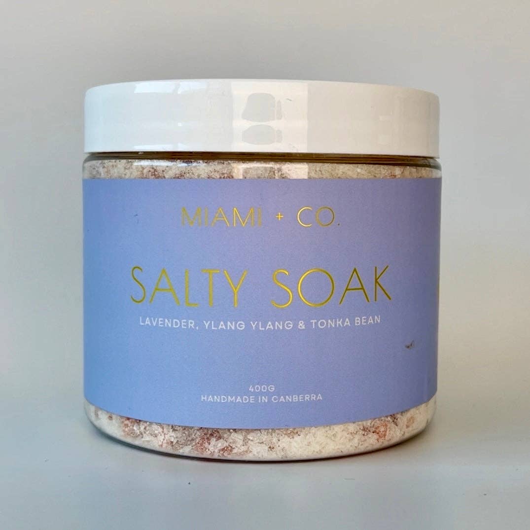 Miami + Co - Coconut & Salty Bath Soaks - 400g Bundle