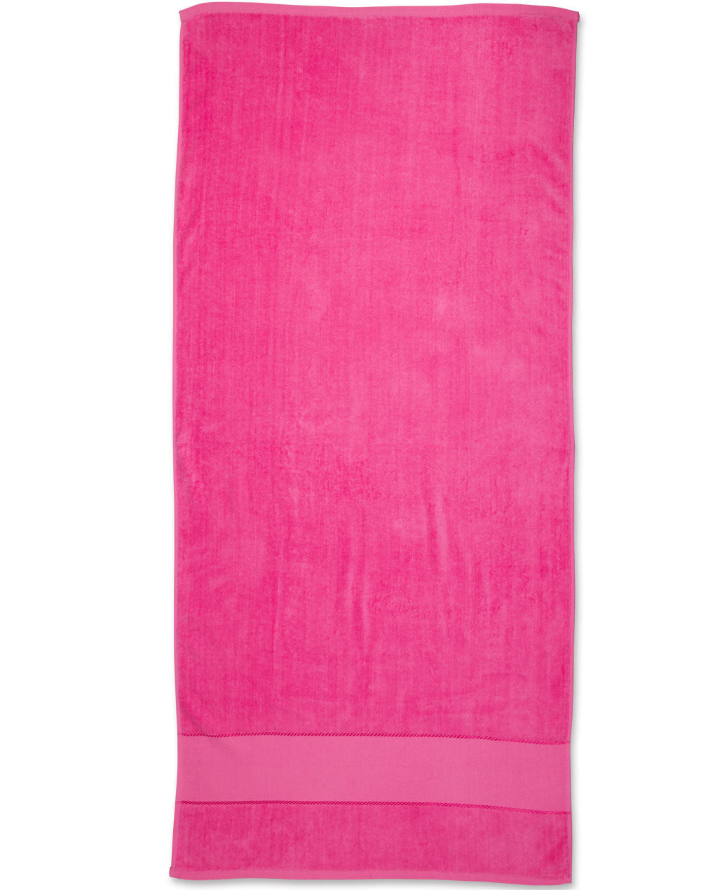 Winning Spirit - Terry Velour Beach Towel - Pink