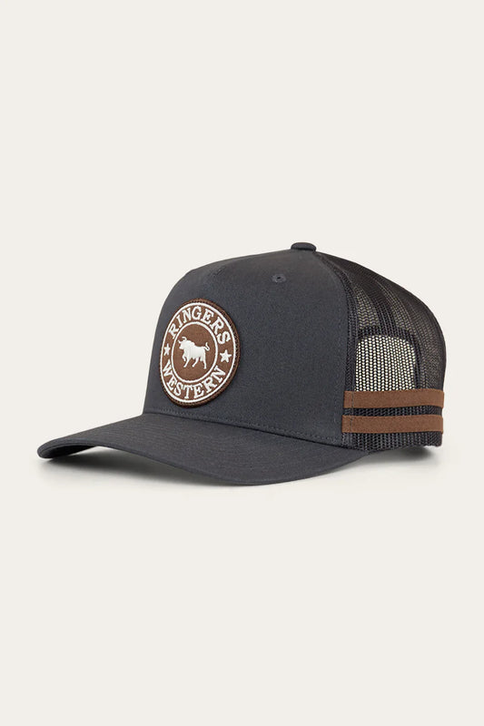 Ringers Western - McCoy Trucker Cap - Charcoal