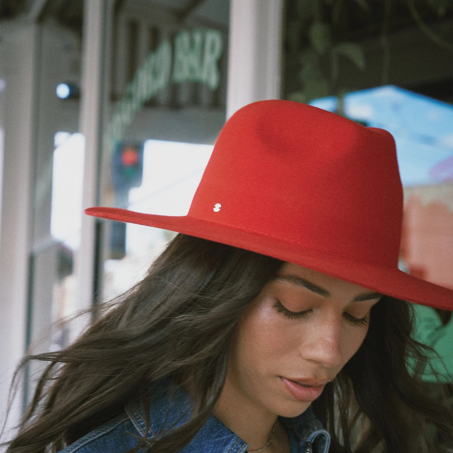 Ace Of Something - Callisto Wool Fedora in Scarlet Red