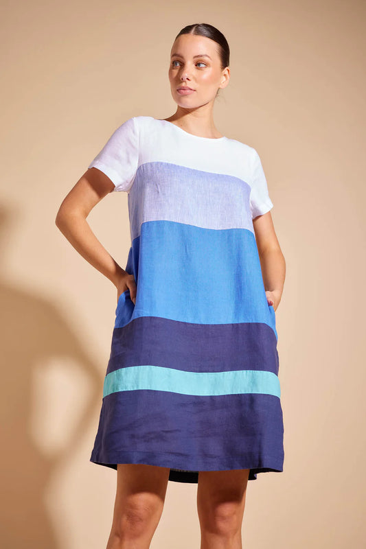 Alessandra - Connie Swing Dress - Lavender Haze