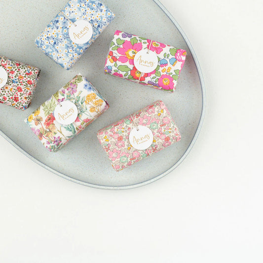 Annas of Australia - Liberty Fabric Wrapped Soap