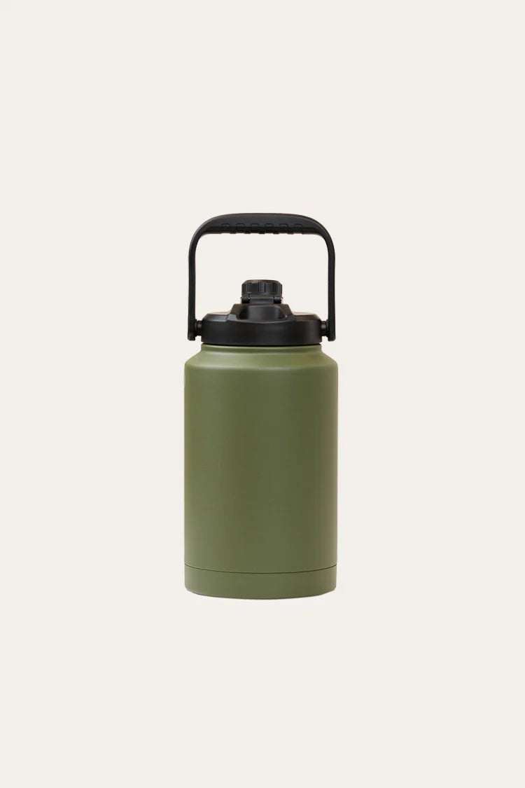 Ringers Western - Big Gulp Stainless Steel Insulated - Cactus Green