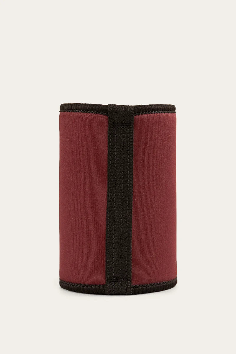 Ringers Western - Signature Bull Stubby Cooler - Burgundy