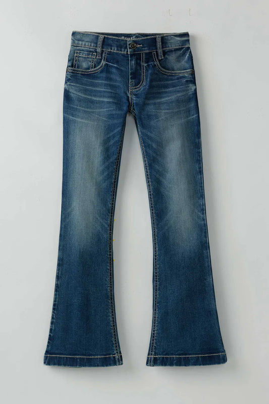 Cruel Girl - Girl’s Jeans Trousers ‘Violet’ Slim - Fit Medium Stone Wash - CB23061007