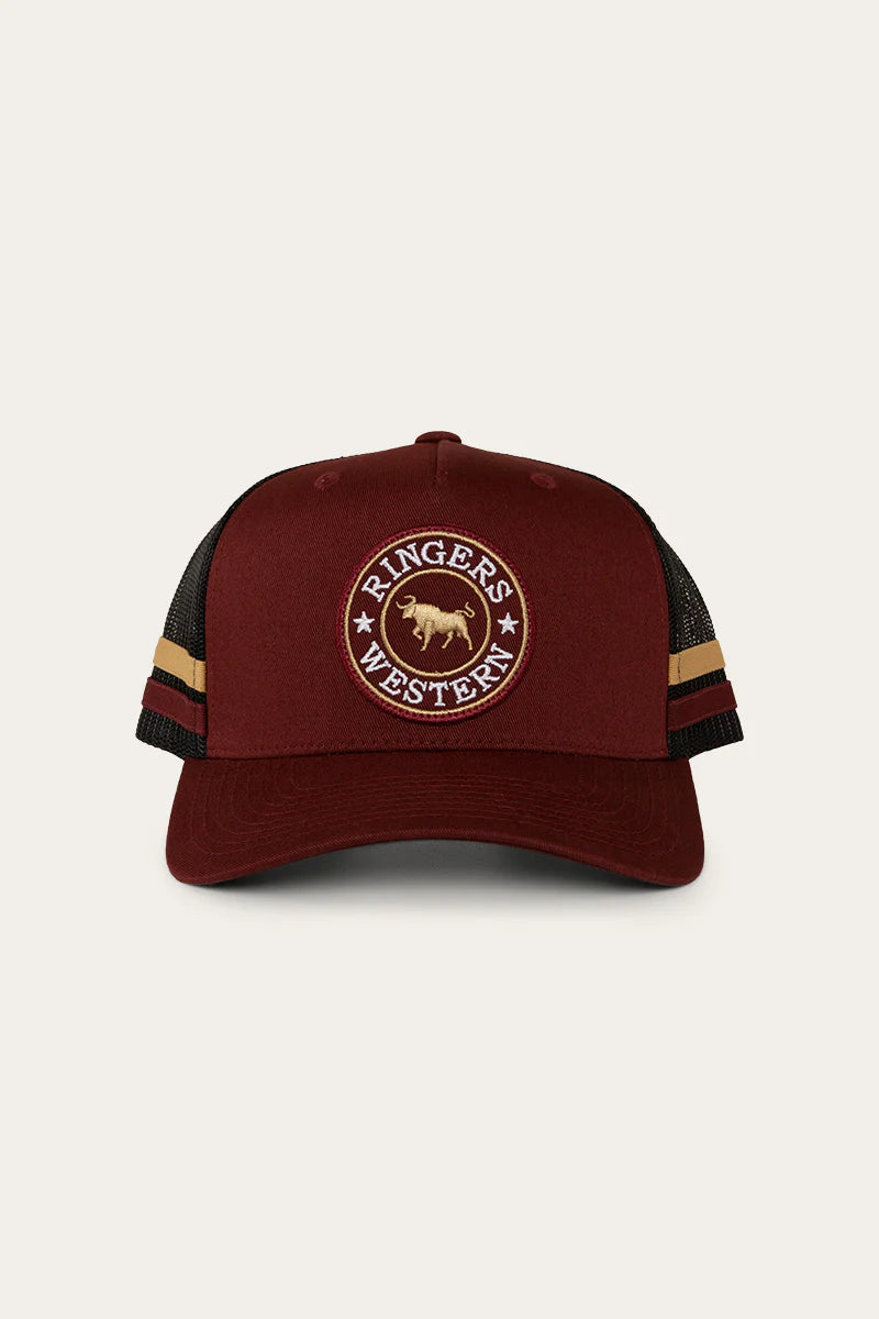 Ringers Western - McCoy Trucker Cap -Burgundy