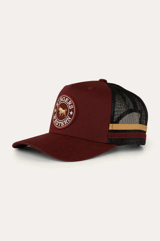 Ringers Western - McCoy Trucker Cap -Burgundy