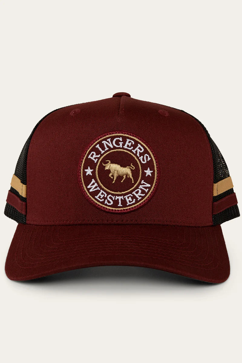 Ringers Western - McCoy Trucker Cap -Burgundy