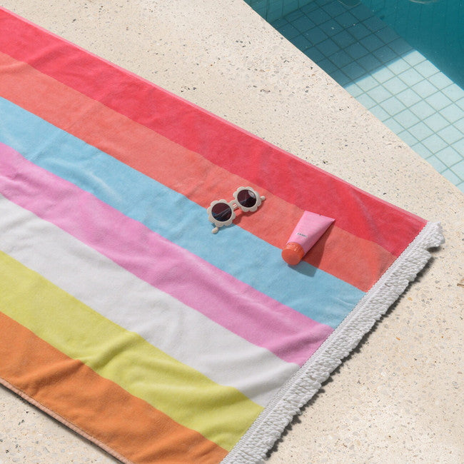 Canningvale - Como Medium Beach Towel - Sherbert