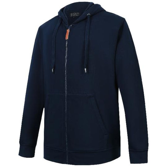 Pilbara - Men's Zip Through Fleece Hoodie - Navy