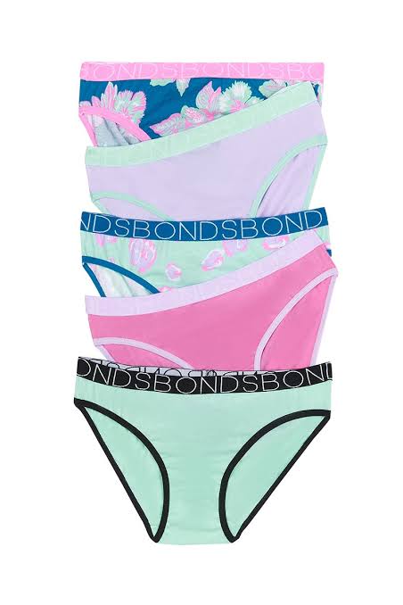 Bonds - Girls Bikini 5 Pack - Multi
