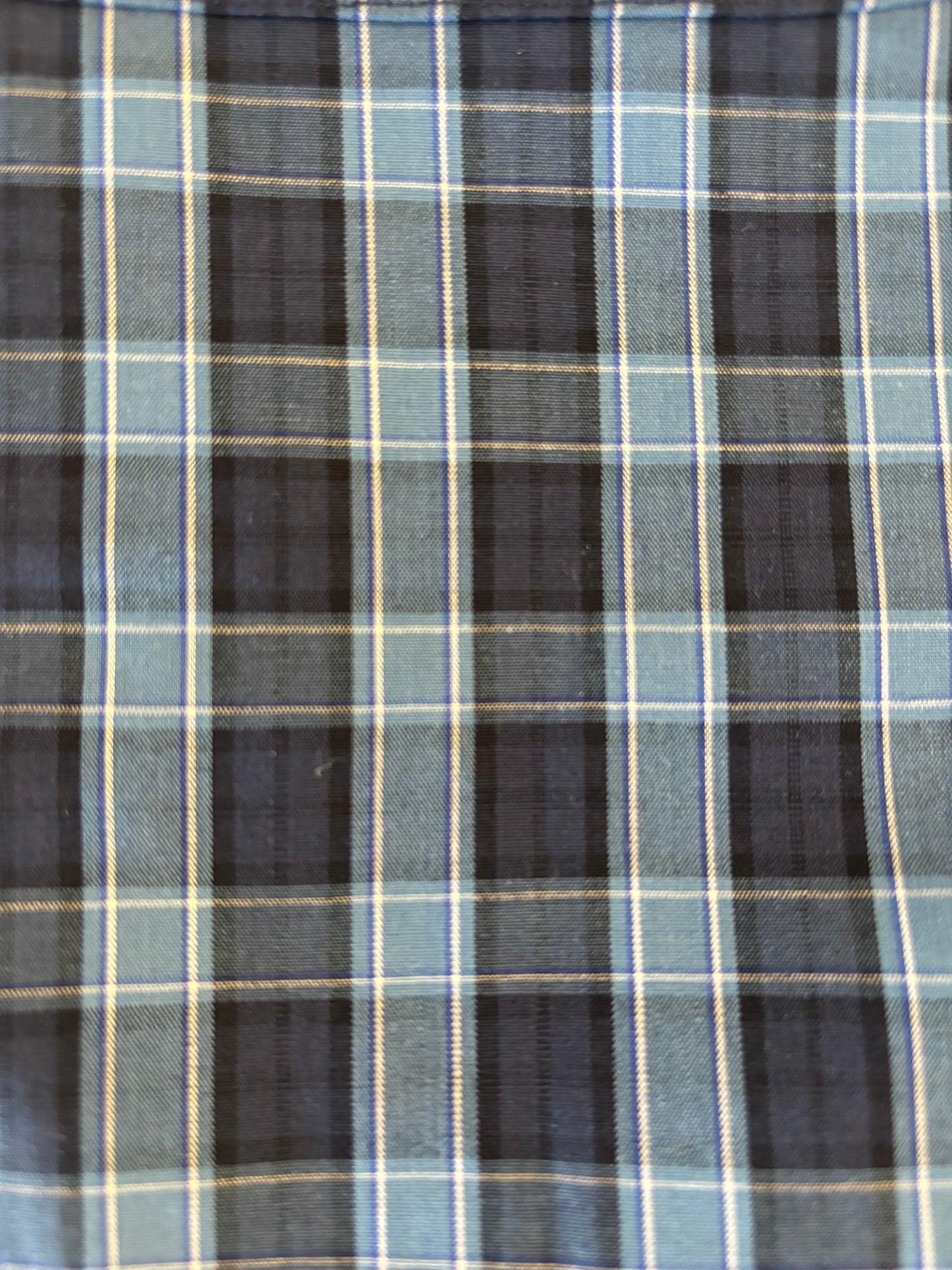 Bisley - Casual Long Sleeve Shirt - Navy/Blue/White Check