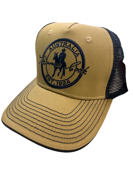 Thomas Cook - Thomas Trucker Cap - Tan/Navy