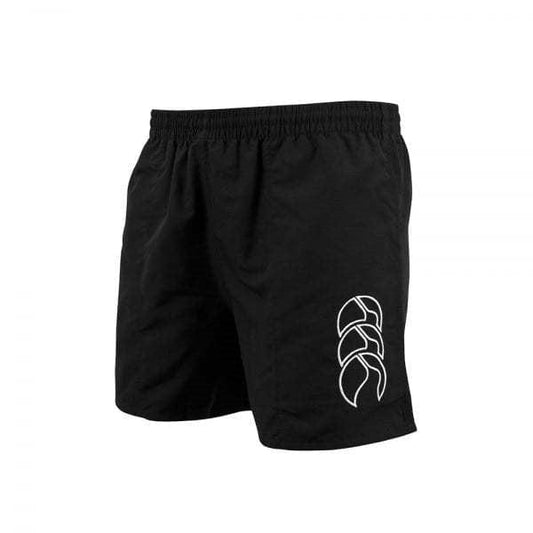 Canterbury - Childrens Tonal Tactic Short - Black with White CCC