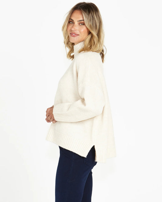 Betty Basics - Luna Knit Jumper - Cloud